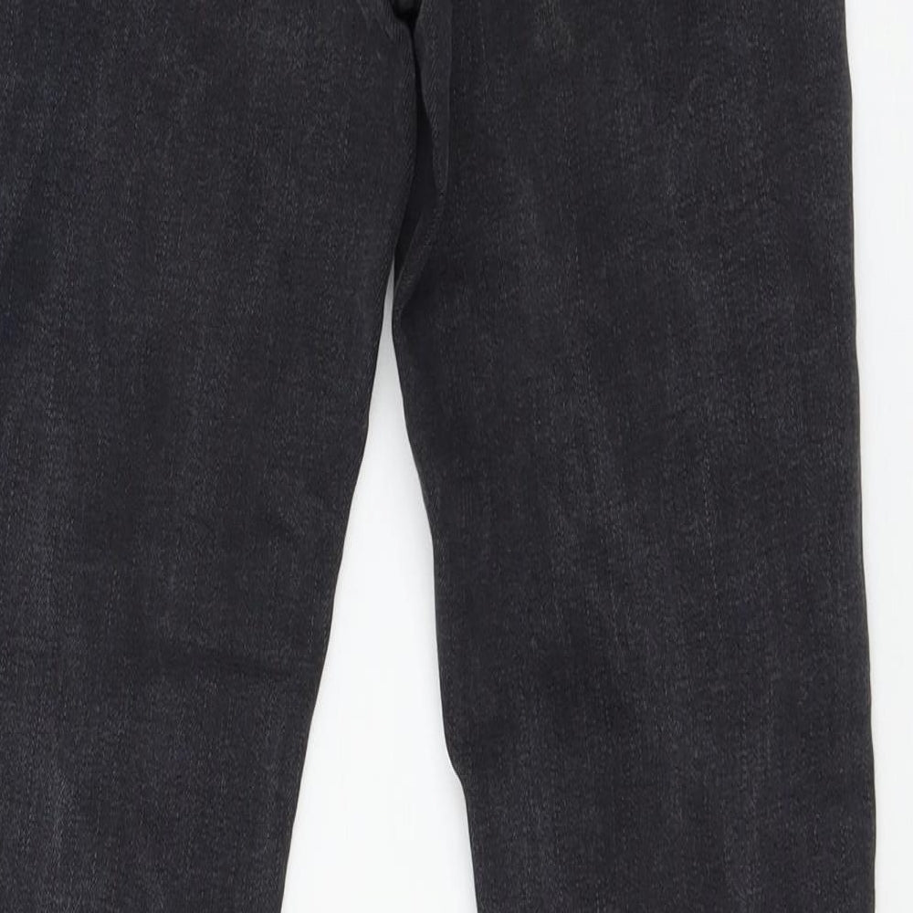 Ke Dress Womens Grey Denim Skinny Jeans Size 26 in L26 in