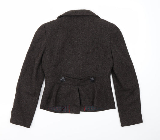 NEXT Womens Brown Jacket Blazer Size 12