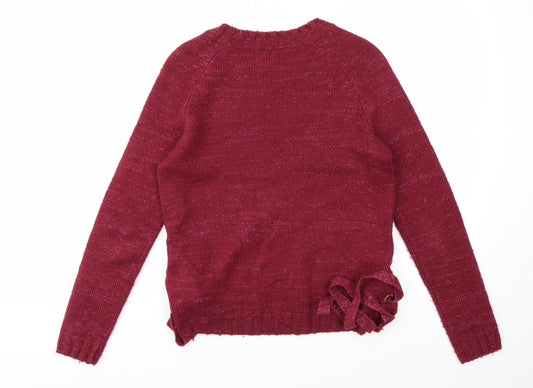 George Womens Pink Pullover Jumper Size 8