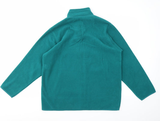 EWM Womens Blue Full Zip Jumper Size M