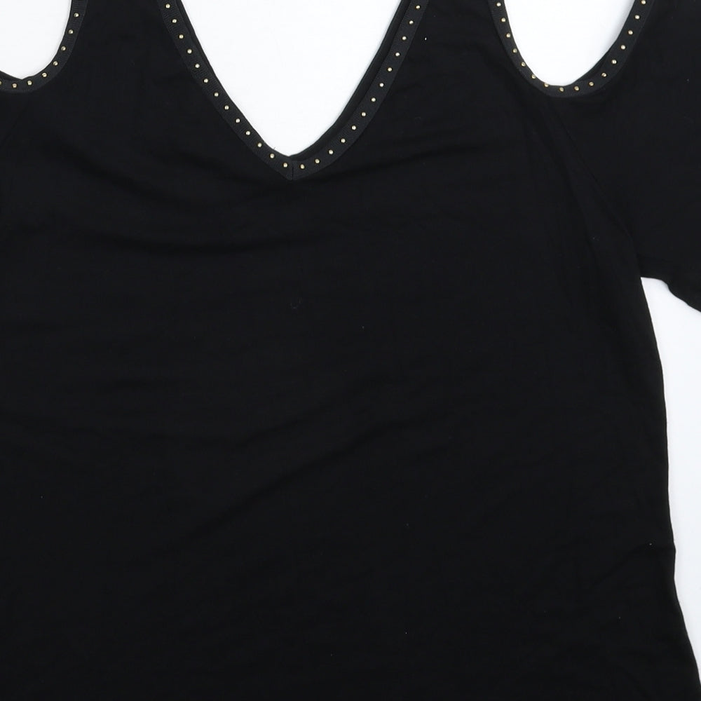 F&F Womens Black Basic Tank Size 10