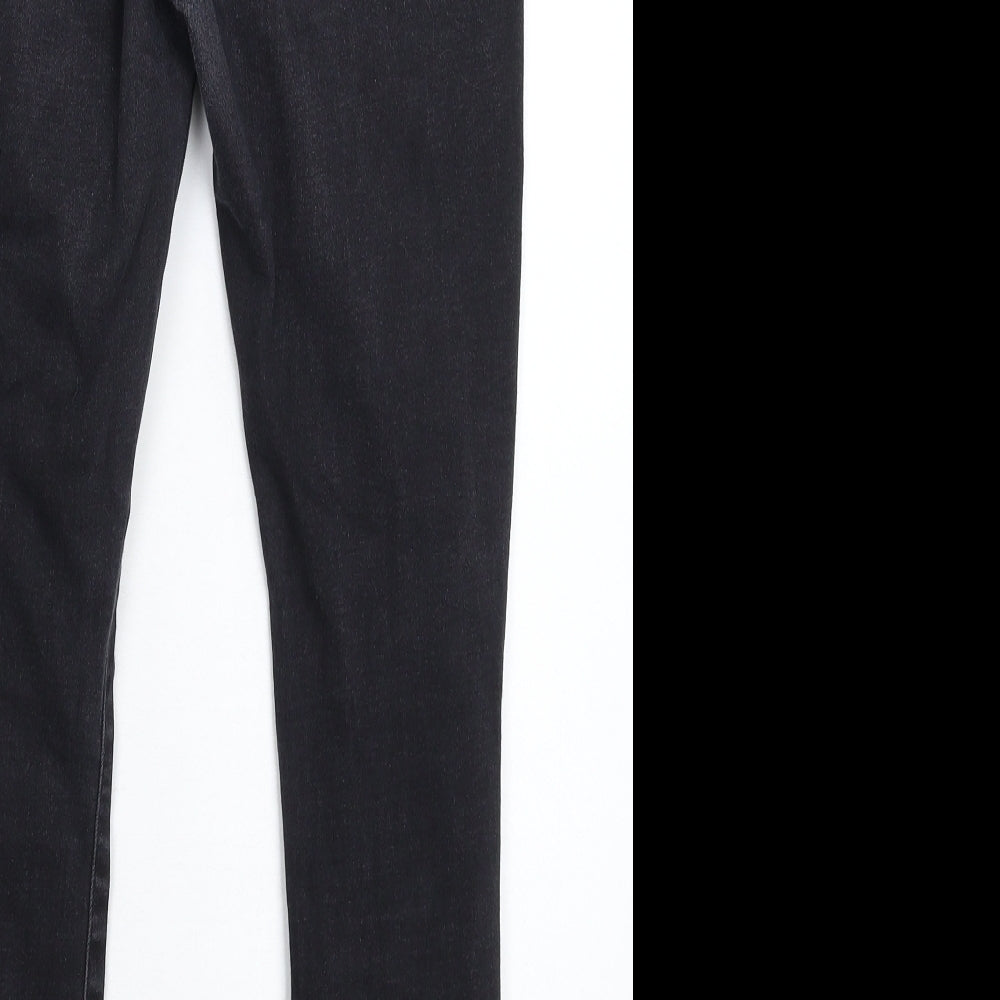 Denim 365 Womens Black Denim Jegging Jeans Size 10 L26 in