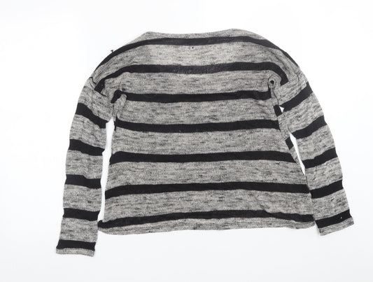 Womens UK Size 10 Atmosphere Grey Pullover Jumper