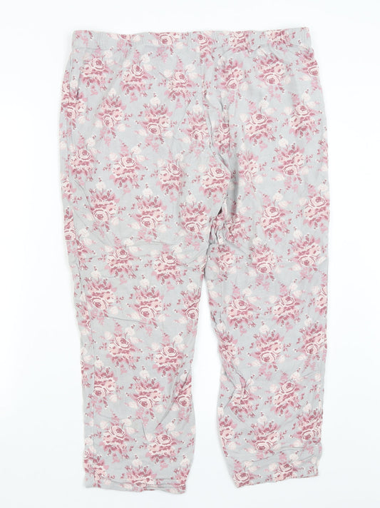 Womens UK Size L H&M Regular Fit Blue Trousers