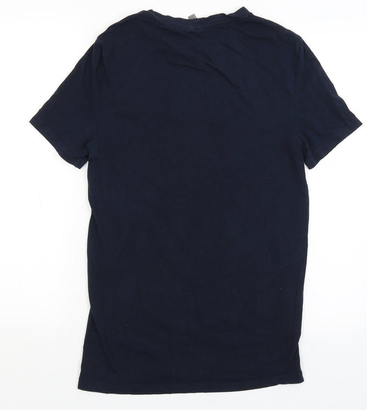 Mens UK Size M ASOS Blue T-Shirt