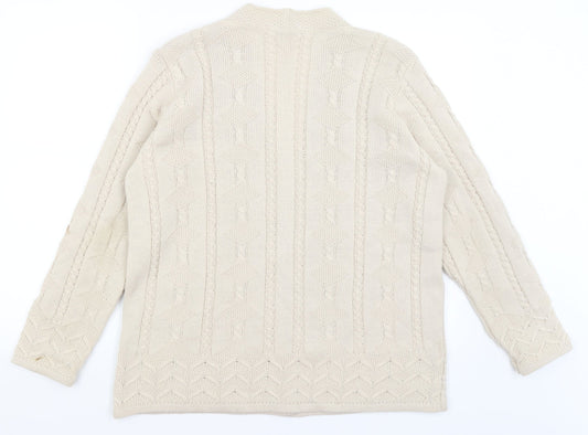 Womens UK Size 14 Berkertex Beige Shrug Jumper