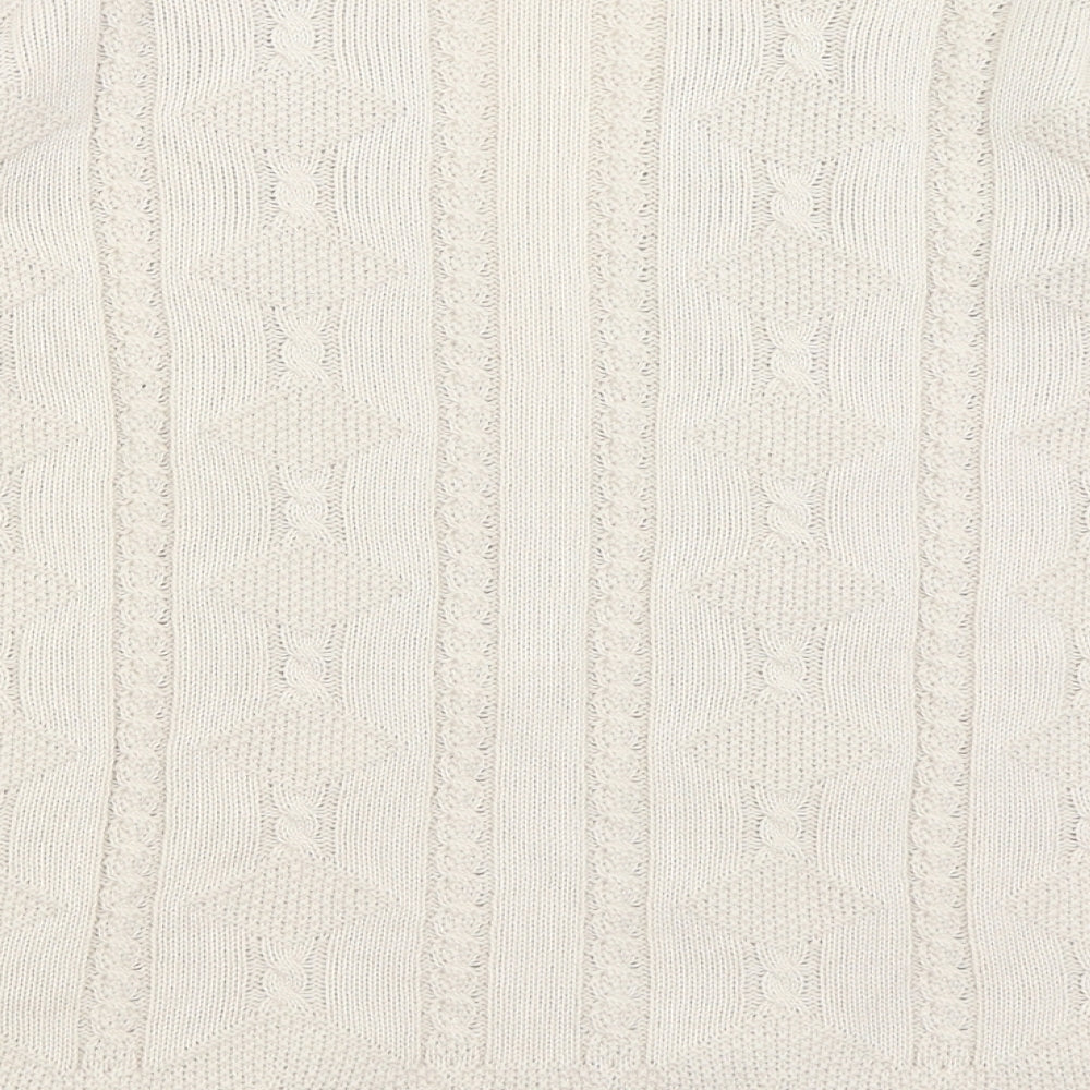 Womens UK Size 14 Berkertex Beige Shrug Jumper