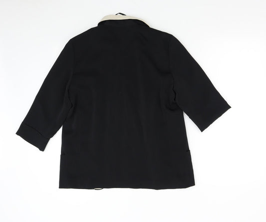 Dorothy Perkins Womens Black Jacket Blazer Size S