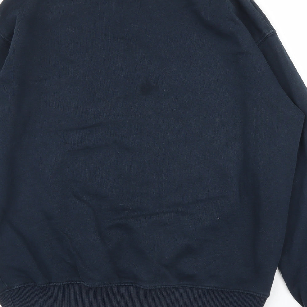 Womens UK Size M H&M Blue Pullover Jumper