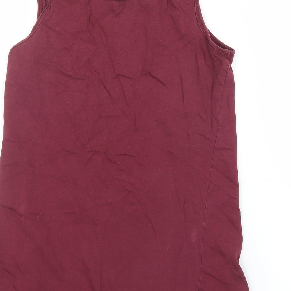 Womens UK Size 10 New Look Purple Basic Tank
