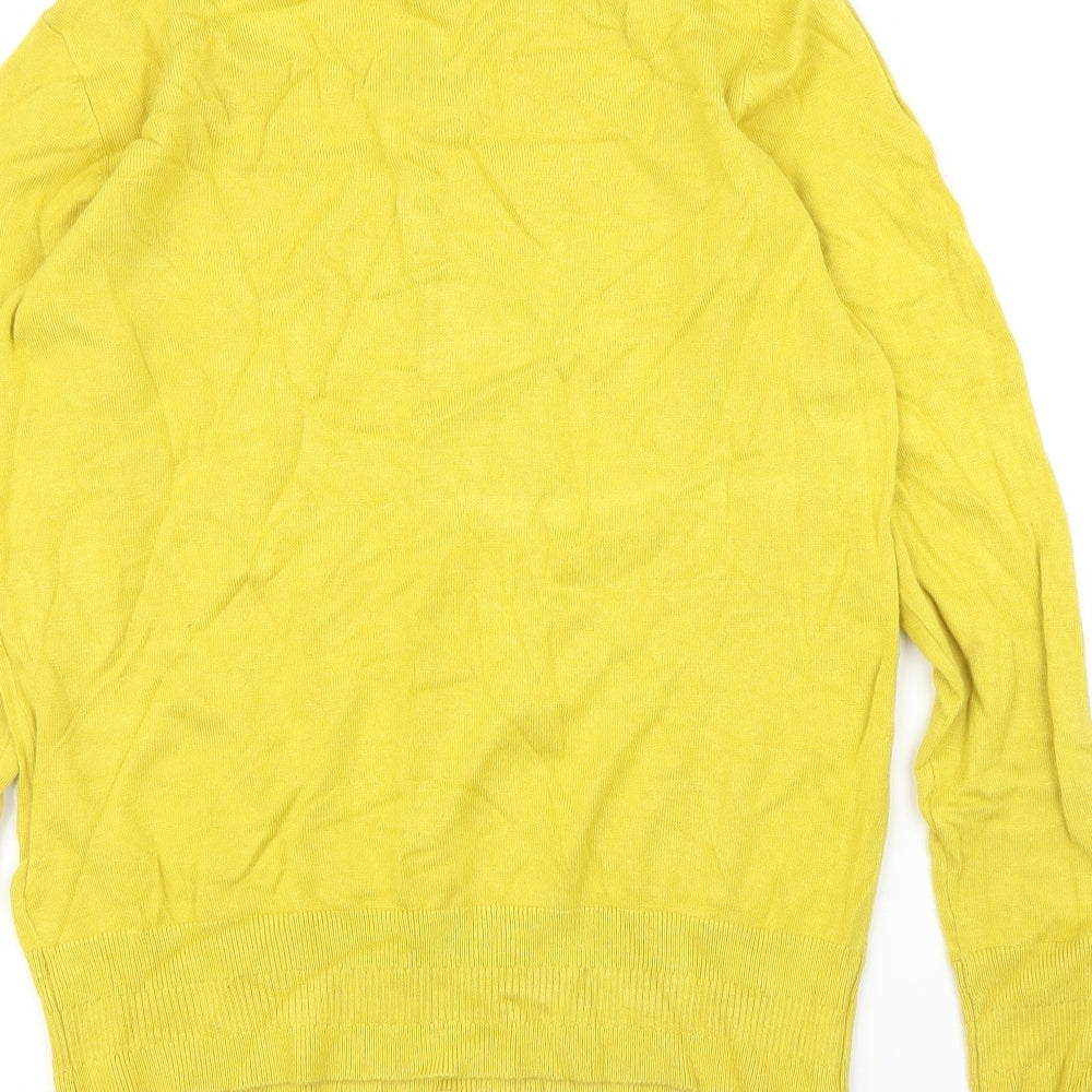 Womens UK Size 12 Dorothy Perkins Yellow Pullover Jumper