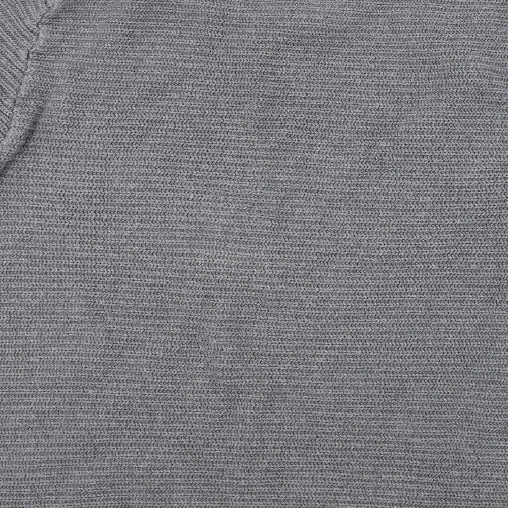 H&M Mens Grey Pullover Jumper Size M