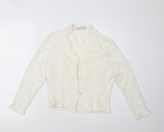 Womens UK Size 12 Burton White Jacket