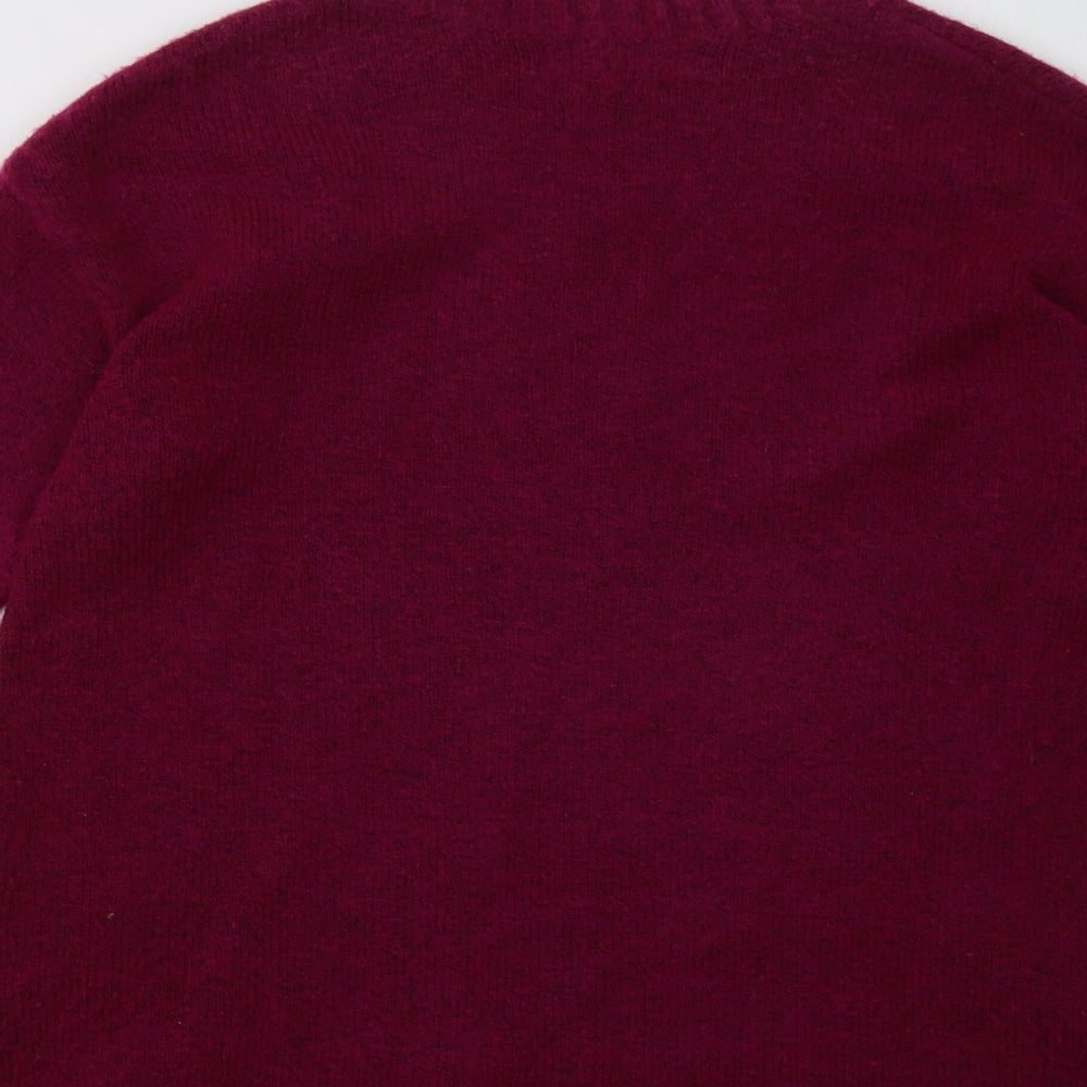 Womens UK Size S Marks and Spencer Purple Pullover Sweatshirt