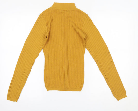 Primark Womens Yellow Basic Blouse Size XS