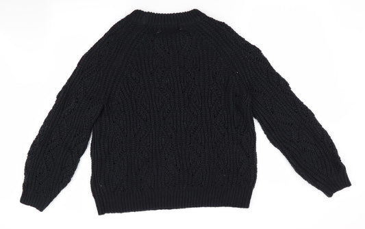 Womens UK Size 12 Florence and Fred Black Pullover Jumper