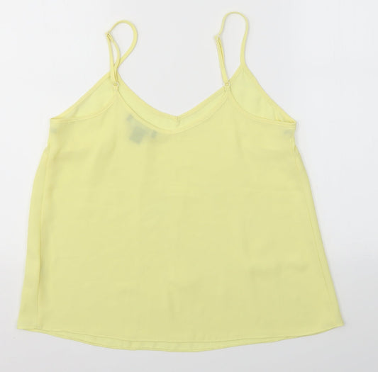 Primark Womens Yellow Camisole Blouse Size 10