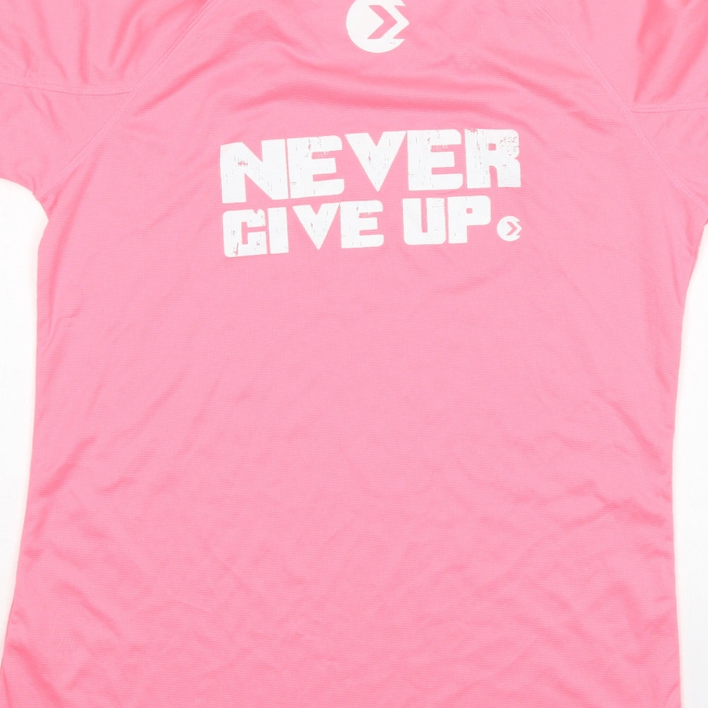 Roly Womens Pink Basic T-Shirt Size 10