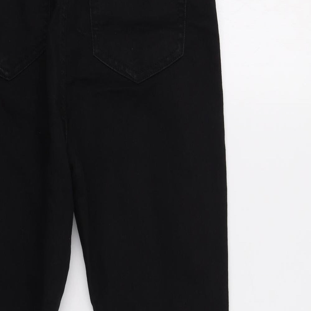 Boohoo Womens Black Skinny Jeans Size 12 L28 in