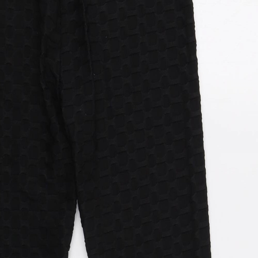 Womens UK Size M Preworn Jegging Black Leggings