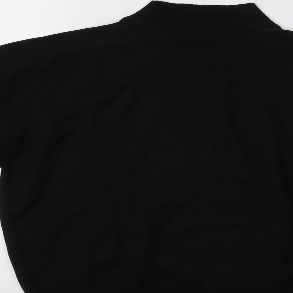 Womens UK Size S Escorpion Black Pullover Jumper