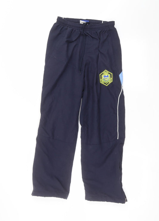 MONKKOUOE Boys Blue Sweatpants Trousers Size XL