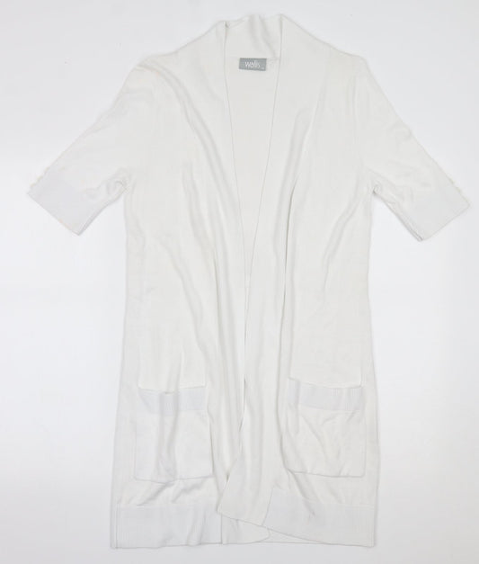Womens UK Size M Wallis White