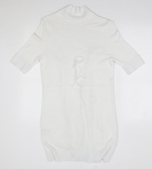 Womens UK Size M Wallis White