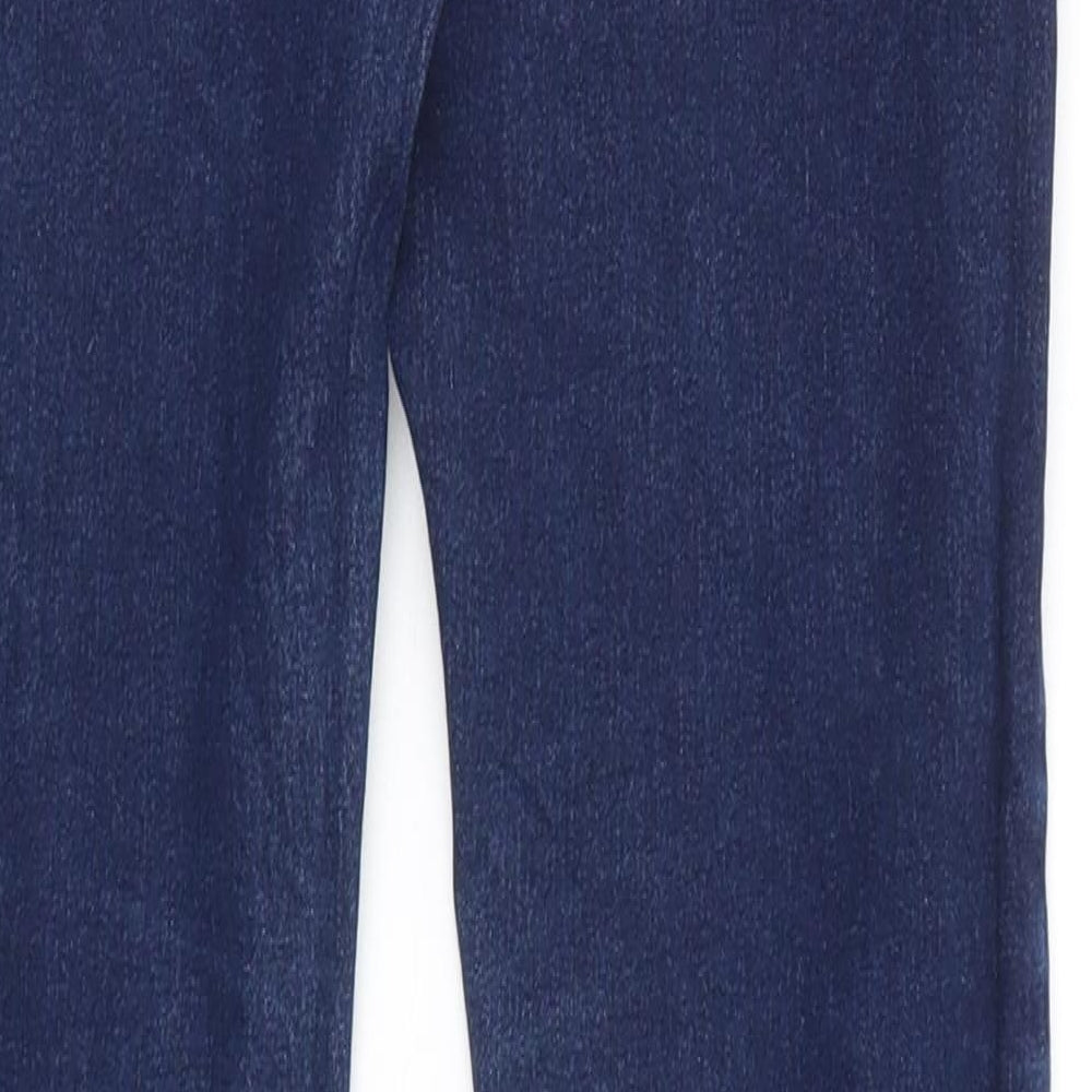 Denim & Co. Womens Blue Skinny Jeans Size 6 L30 in