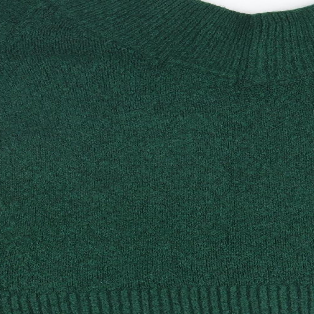 Womens UK Size XS H&M Green Pullover Jumper