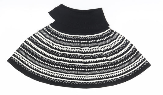 Womens UK Size 6 Atmosphere Black Wrap Jumper