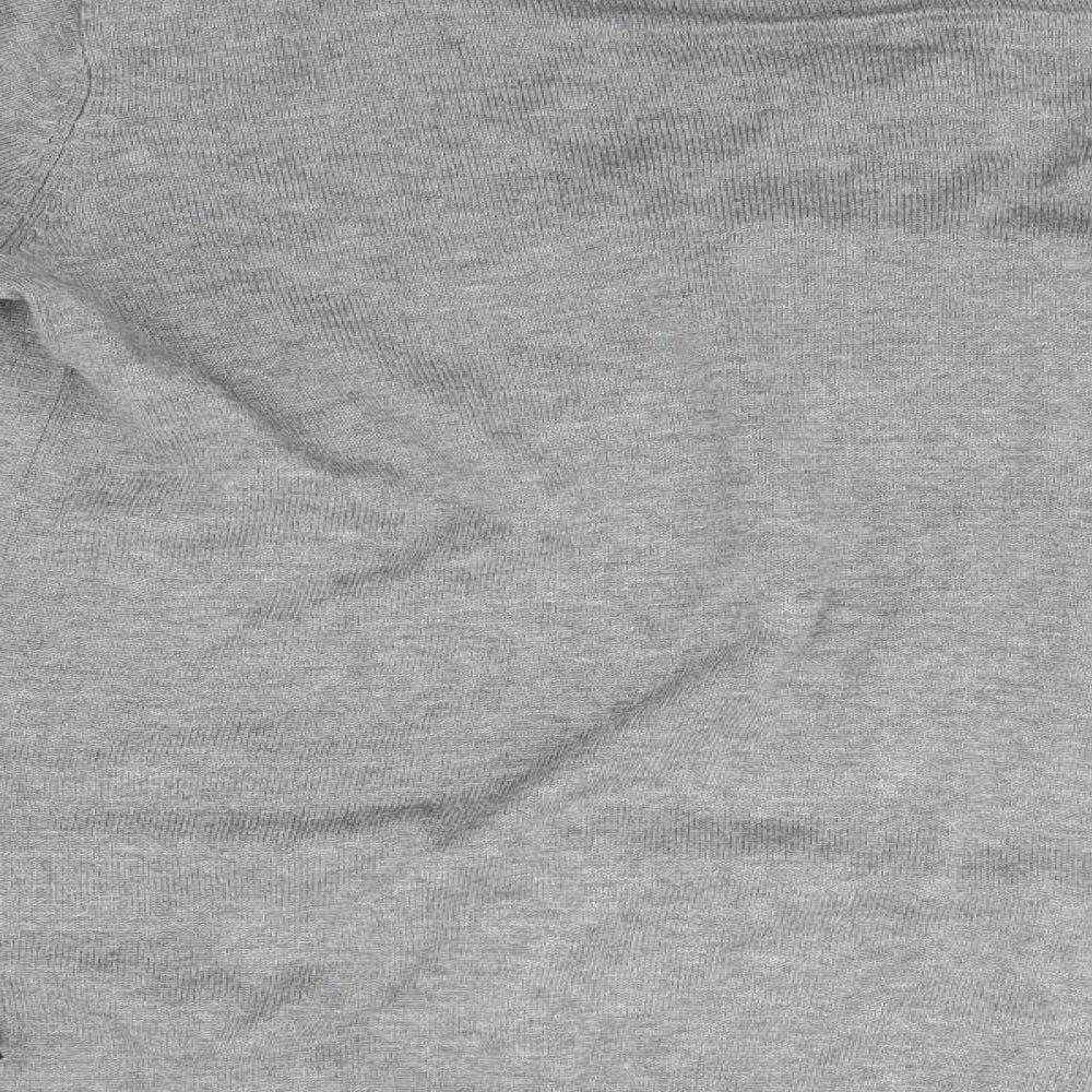 Brookhaven Mens Grey Pullover Jumper Size S