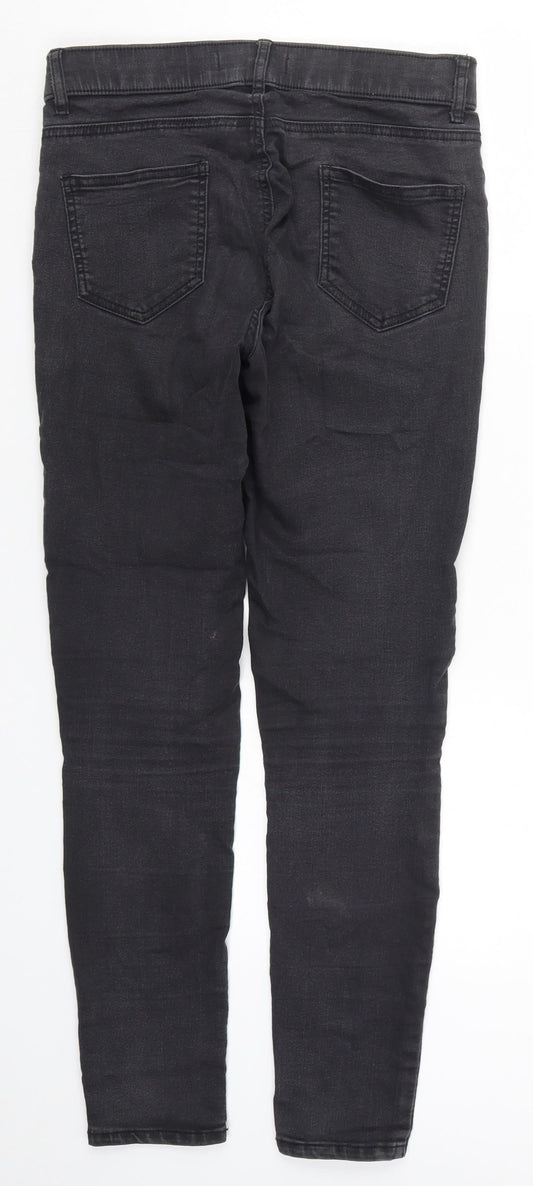 George Womens Grey Denim Skinny Jeans Size 10 L28 in