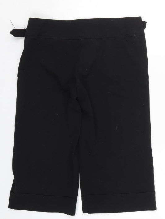 Select Womens Black   Bermuda Shorts Size 8