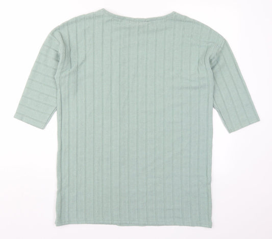Nutmeg Womens Green   Pullover Jumper Size 12