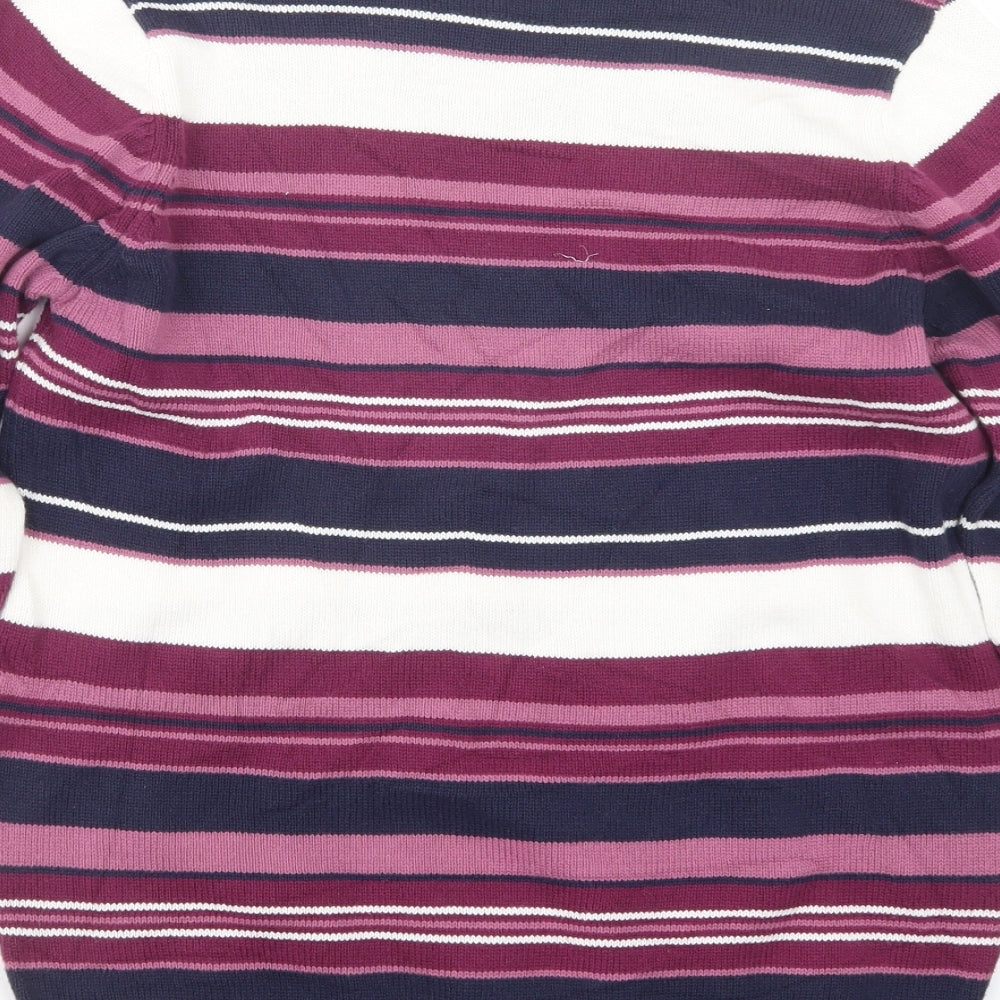 Womens UK Size 10 EWM Purple Pullover Jumper