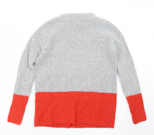 Primark Womens Grey Knit Pullover Jumper Size 6