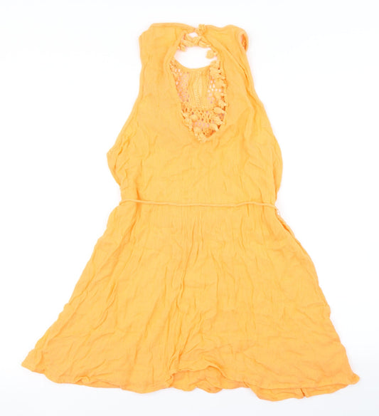 Preworn Womens Orange Kaftan Size M