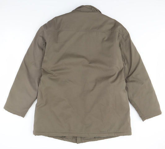 aldon Mens Green   Rain Coat Coat Size M