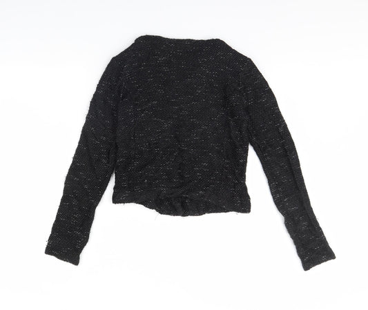 Divided Womens Black Jacket Size S