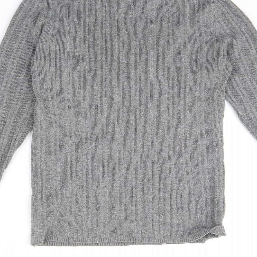 Primark Womens Grey Pullover Jumper Size L