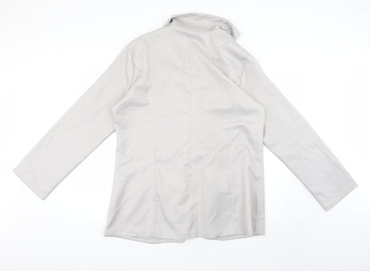Womens UK Size 2XL Preworn Grey Jacket