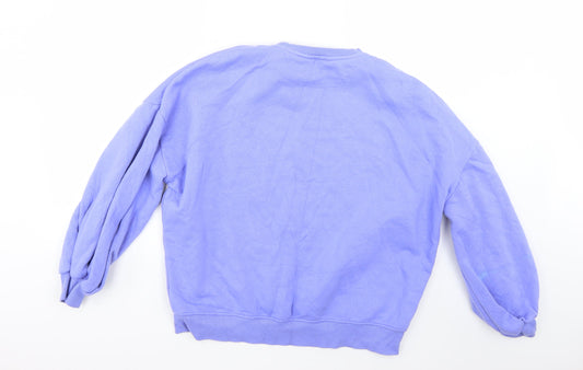 F&F Womens Purple Pullover Jumper Size 12