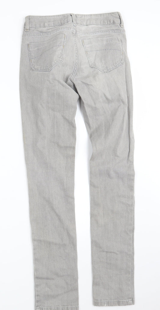 Topshop Womens Beige Denim Skinny Jeans Size 26 in L31 in