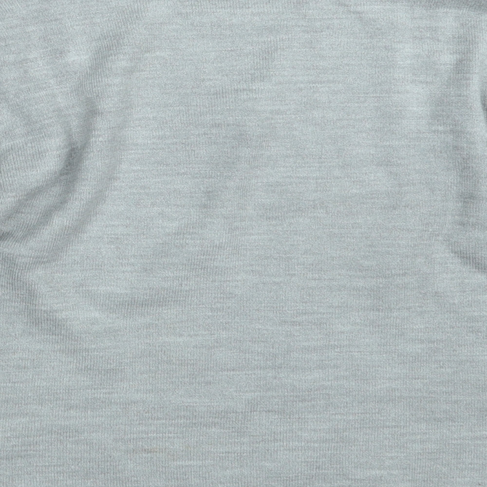 Womens UK Size S Touch Grey Pullover Jumper