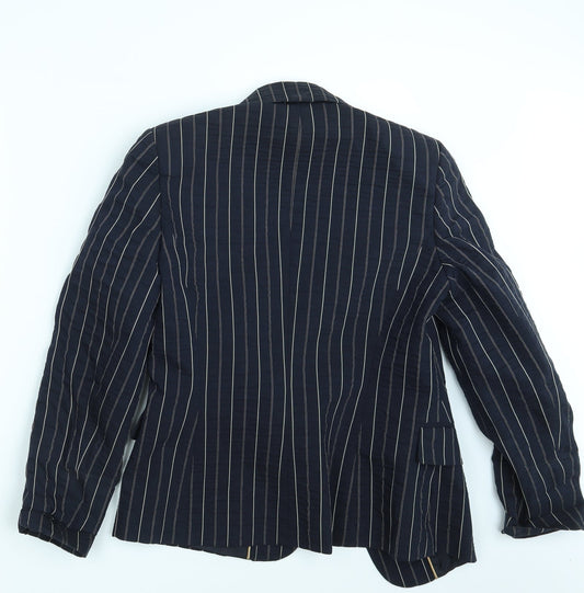 Womens UK Size 10 Libra Blue Jacket