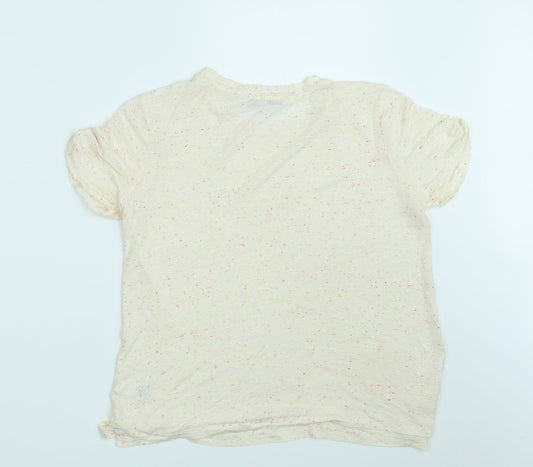 Womens UK Size 12 NEXT Pink Basic T-Shirt