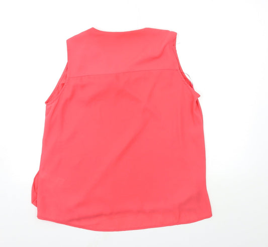 George Womens Pink Basic Tank Size 16