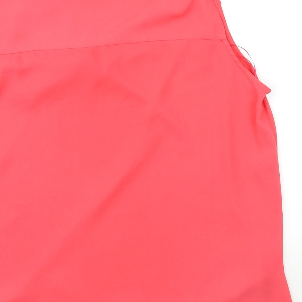 George Womens Pink Basic Tank Size 16