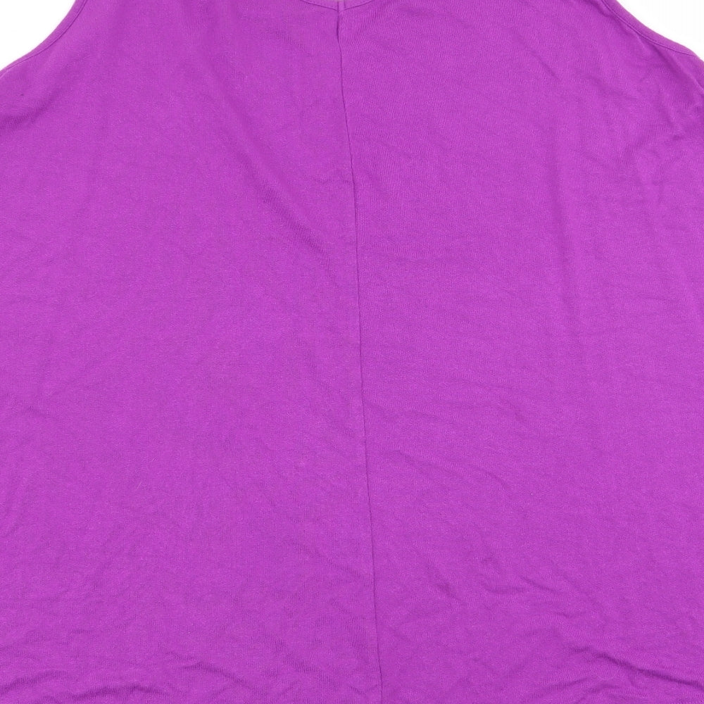 Womens UK Size 20 Preworn Purple Basic Tank